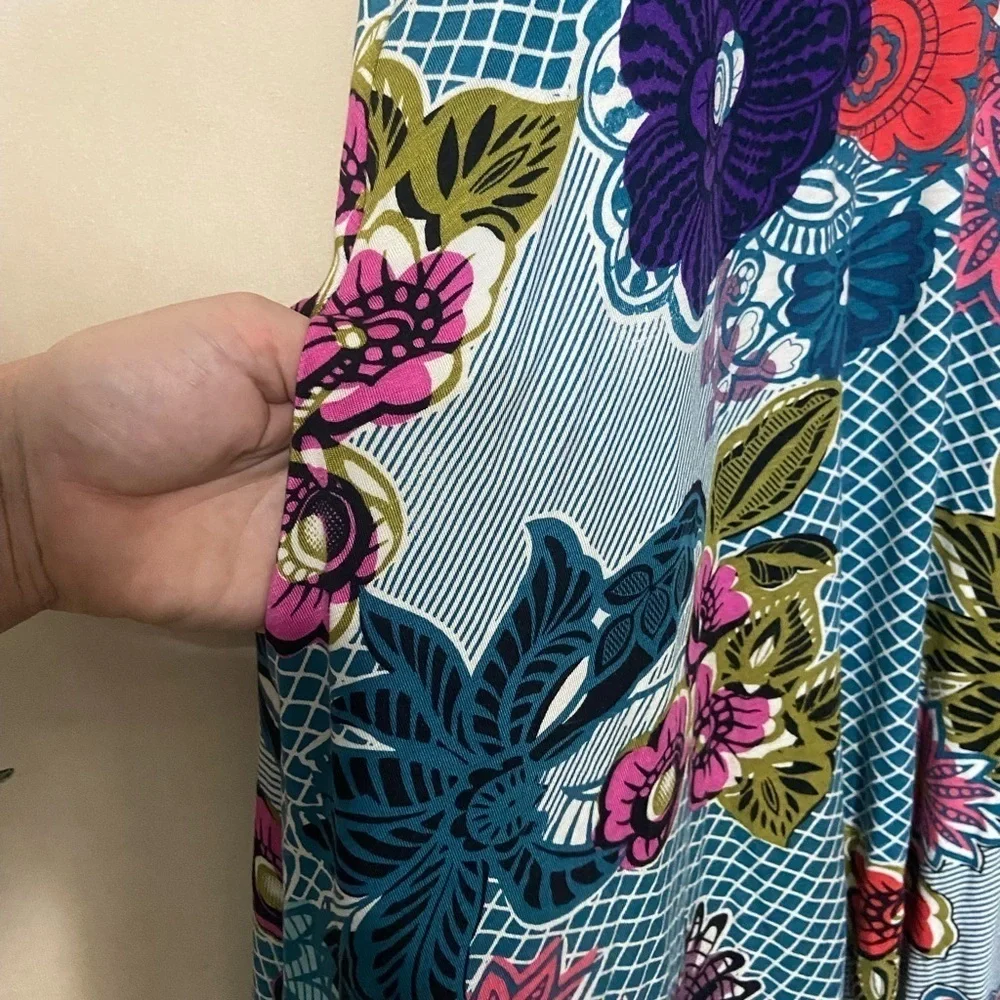 Maeve Anthropologie women's S Cyprus Swing knee length dress jersey knit EUC - Picture 7 of 7